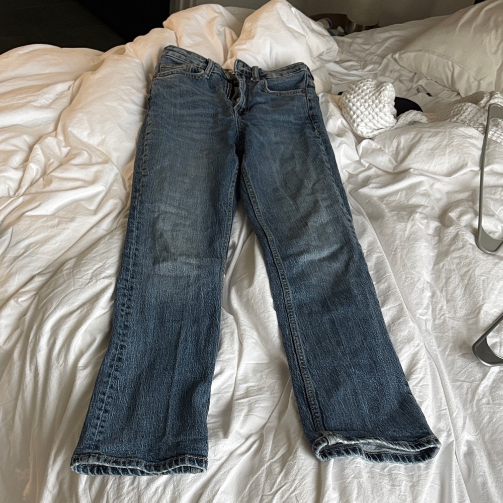 Zara Light Blue Denim Jeans